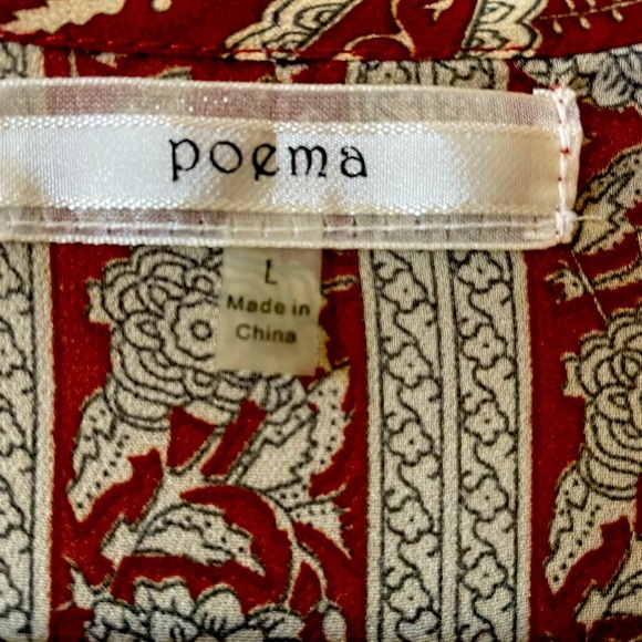 Pasley Print  Blouse - Picture 2 of 3